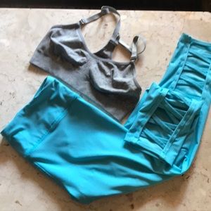 Yogo Pants and Free Press sports Bra